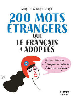 cover image of 200 mots étrangers que le français a adoptés